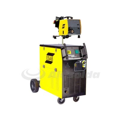 máquina de solda mig mag esab smashweld 450 top flex